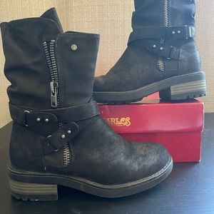Black Combat Boots